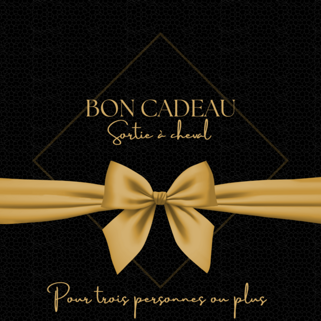 BON CADEAU • POUR 3 PERSONNES OU +
